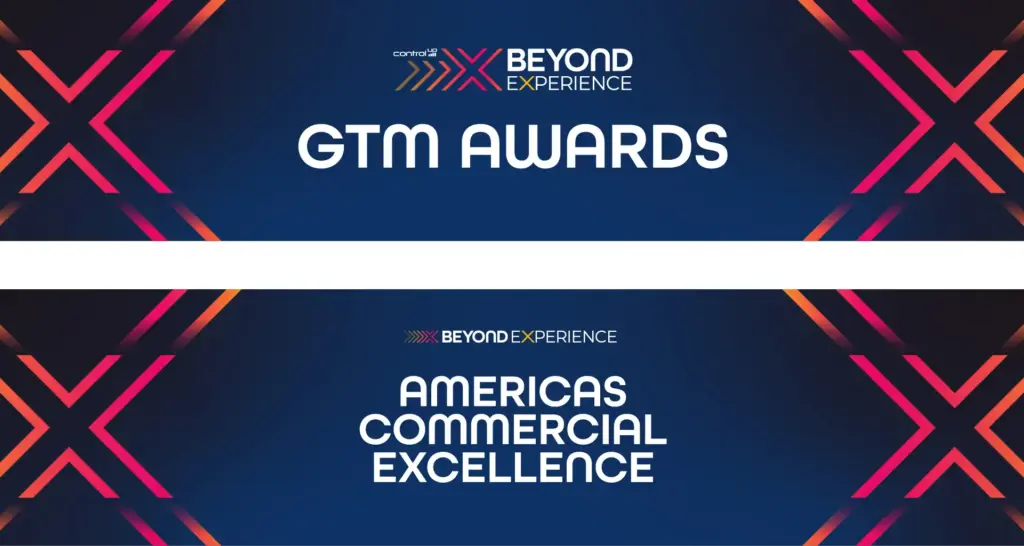 Awards titles with Beyond Experience branding.