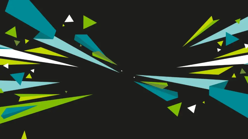 Matillion event branding abstract shape pattern.