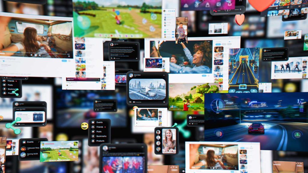 Social media snippets.
